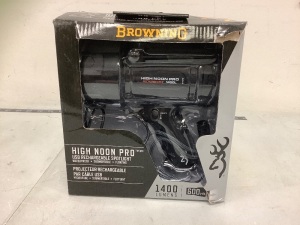 Browning High Noon Pro Spotlight, Powers Up, E-Comm Return