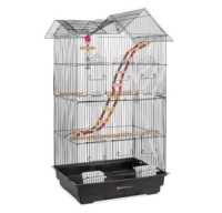 Iron Birdcage w/ Removable Tray