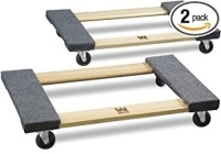 1000 lbs. Capacity 18 in. x 30 in. Hardwood Movers Dolly (2-Pack)