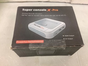 Super Console X-Pro, Powers Up, Appears New