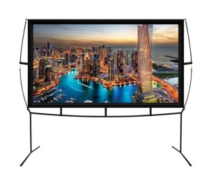 Portable Projector Screen, 120in , Appears New