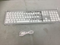 Rechargeable Slim Keyboard, Powers Up, Appears New