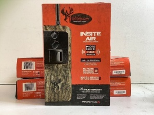 Lot of (5) Wildgame Trail Cameras, Untested, E-Commerce Return