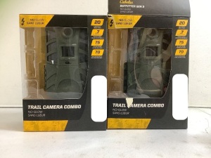 Lot of (2) Trail Cameras, Untested, E-Commerce Return