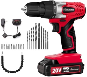 Avid Power 20V Max Cordless Drill, Powers Up, E-Comm Return