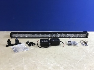 Rigidhorse 36" LED Light Bar & Two 4" Spot Lights 