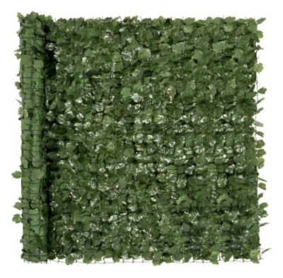 Outdoor Faux Ivy Privacy Screen Fence, 94x59in