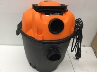 10-Amp 5-Gallon Portable HEPA Wet/Dry Shop Vacuum and Blower with 0.3-Micron Filter, Hose, and Accessories,Appears New