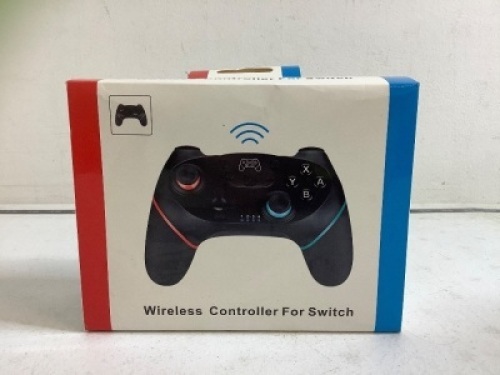 Wireless Controller for Nintendo Switch, Powers Up, Appears New