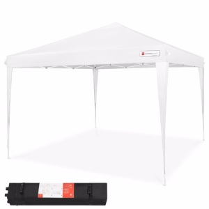 Outdoor Portable Pop Up Canopy Tent w/ Carrying Case, 10x10ft 