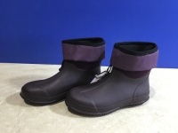 Hisea Ankle Height Insulated Rubber Boots, Men's 12&nbsp;