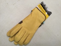 Men's Insulated Deersking Gloves, 2XL, Appears New