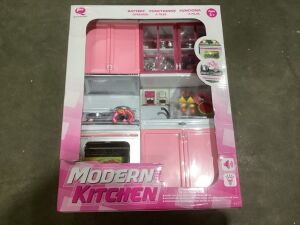  Kids Modern Kitchen 26214P Battery Operated Play set W/ Sound & Lights