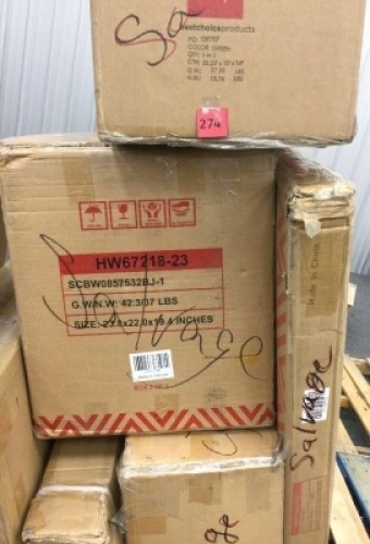 Salvage Pallet; Items May Be Broken, Damaged, Or Have Missing Pieces