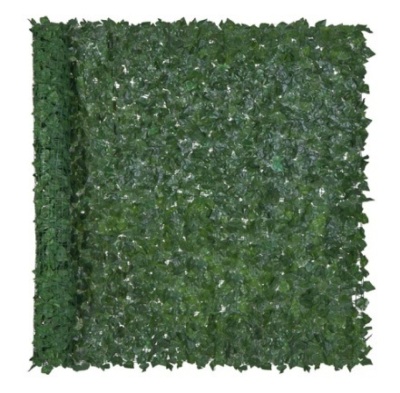 Outdoor Faux Ivy Privacy Screen Fence, 96x72in