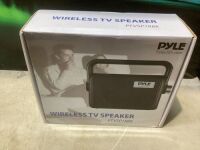 Wireless Portable Speaker Soundbox - 2.4ghz Full Range Stereo Sound Digital TV MP3 iPod Analog Cable & Digital Optical w/Headset
