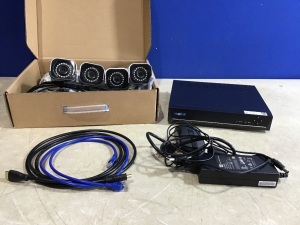 Reolink RLN8-410 8 Channel PoE NVR & 4 Reolink B800 Security Cameras