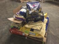 Pallet of Dog Food. Mostly Blue Buffalo