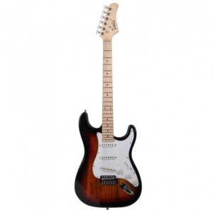 Glarry GST Maple Fingerboard Electric Guitar, Sunset - E-Comm Return, Appears New 