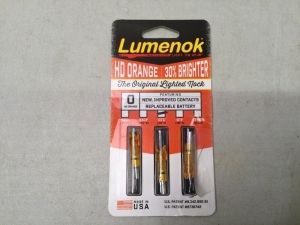 Lumenok HD Orange, The Original Lighted Mock, Appears New