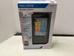 Accurite Weather Station with Color Display, Appears New