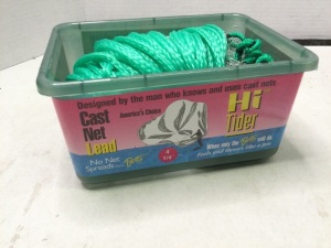 Cast Net Lead, Hi Tider, Appears New