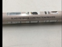 GLASS MEMBRANE CONSTRUCTION PROCESS,Appears New