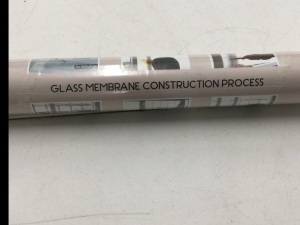 GLASS MEMBRANE CONSTRUCTION PROCESS,Appears new