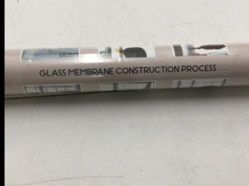 GLASS MEMBRANE CONSTRUCTION PROCESS,Appears new