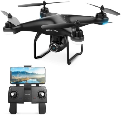 Holy Stone HS120D GPS Drone with Camera 2K UHD FPV, Quadcotper with Auto Return Home, Follow Me, Altitude Hold, Way-points Functions 