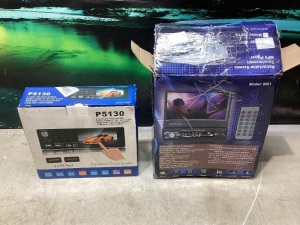 Lot of (2) Touchscreen Car Media Players