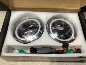 7" Round High/Low LED Head Lights 