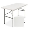 4ft Portable Folding Plastic Table