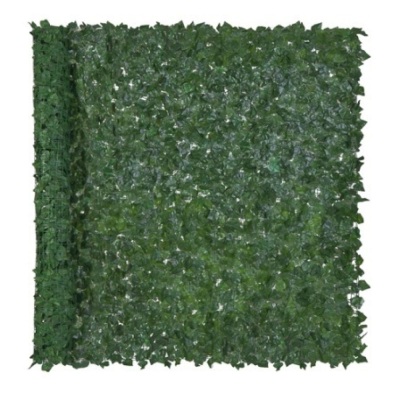 Outdoor Faux Ivy Privacy Screen Fence, 96x72in