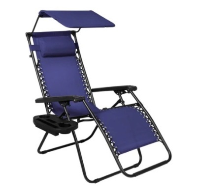 Folding Zero Gravity Recliner Patio Lounge Chair