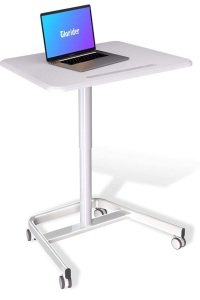 Glorider Pneumatic Laptop Standing Desk, Height Adjustable 29.5" to 43.3" 