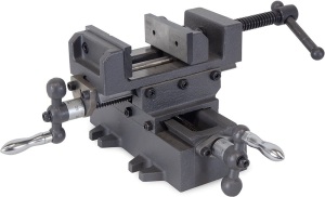 WEN 413CV 3.25" Compound Cross Slide Industrial Strength Benchtop and Drill Press Vise  