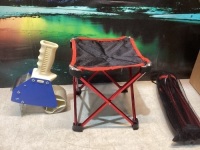 Lot of (2) Small Folding Stools&nbsp;