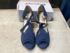 Women's Vintage Suede Pumps, Size 9