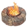 Stone Gas Fire Pit