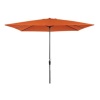 Rectangular Patio Umbrella, 8x11ft, Orange