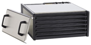 Excalibur D500S 5-Tray Electric Food Dehydrator. Appears New. Powers up and blows hot air. Not tested further