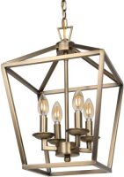 4-Light Chandelier Ceiling Light Fixture