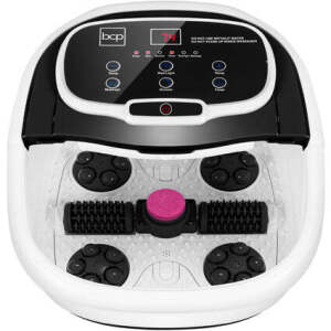 Automatic Heated Shiatsu Massage Foot Bath Spa w/ Pumice Stone 