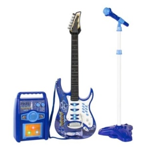 Kids Electric Guitar Toy Play Set 