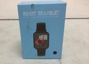 Smart Watch/Heart Rate/Blood Pressure Monitor, Untested, E-Commerce Return