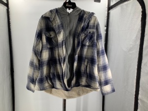 Natural Reflections Women's Lined Flannel, XL, Appears New
