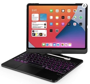 LENRICH 12.9 Tablet Keyboard + Case, Untested, E-Commerce Return