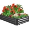 Outdoor Metal Raised Garden Bed for Vegetables, Flowers, Herbs&nbsp;