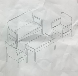 Patio Furniture Set, Possible Missing Pieces, E-Commerce Return